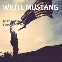 Karaokekappaleen White Mustang - Lana Del Rey kansikuva