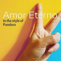 Cover art for Amor Eterno - Pandora (MEX) karaoke version
