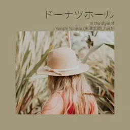 Cover art for ドーナツホール - hachi,Kenshi Yonezu (米津玄師) karaoke version