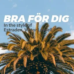 Cover art for Bra för dig - Estraden,Victor Leksell karaoke version
