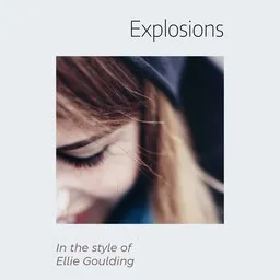 Omslagsbild för Explosions - Ellie Goulding karaokeversion