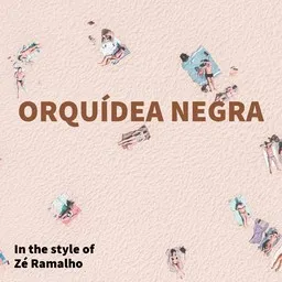 Cover art for Orquídea Negra - Zé Ramalho karaoke version