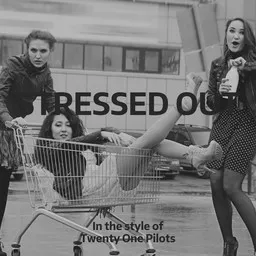 Omslagsbild för Stressed Out - Twenty One Pilots karaokeversion