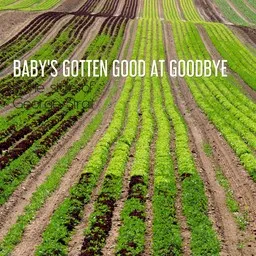 Titelbild für Baby's Gotten Good At Goodbye - George Strait Karaoke-Version
