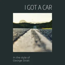 Titelbild für I Got a Car - George Strait Karaoke-Version