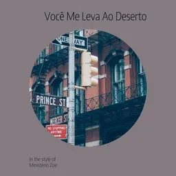 Cover art for Você Me Leva Ao Deserto - Ministério Zoe karaoke version