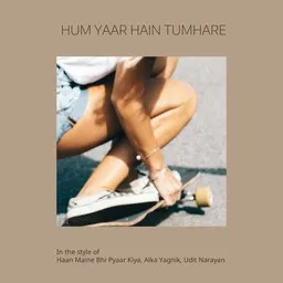 Cover art for Hum Yaar Hain Tumhare - Alka Yagnik,Haan Maine Bhi Pyaar Kiya,Udit Narayan karaoke version