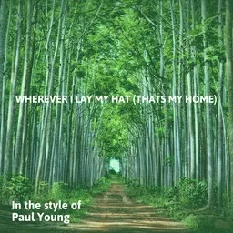 Cover art for Wherever I Lay My Hat (That's My Home) - Paul Young karaoke version