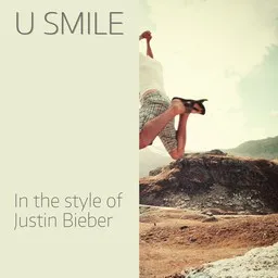 Cover art for U Smile - Justin Bieber karaoke version