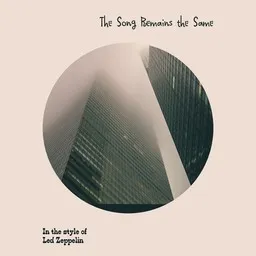 Cover art for The Song Remains the Same - Led Zeppelin karaoke version