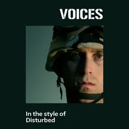 Cover art for Voices - Disturbed karaoke version