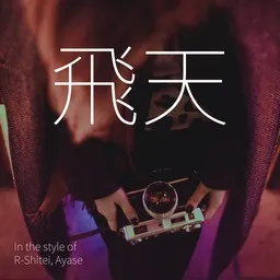 Cover art for 飛天 - Ayase,R-Shitei karaoke version