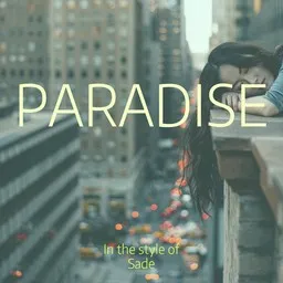 Karaokekappaleen Paradise - Sade kansikuva