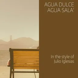 Cover art for Agua Dulce Agua Sala' - Julio Iglesias karaoke version