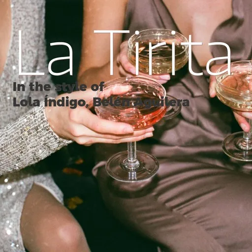 Karaoke La Tirita av Belén Aguilera, Lola Índigo — sjung med på texten på Singa