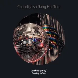 Cover art for Chandi Jaisa Rang Hai Tera - Pankaj Udhas karaoke version