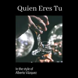 Cover art for Quien Eres Tu - Alberto Vázquez karaoke version
