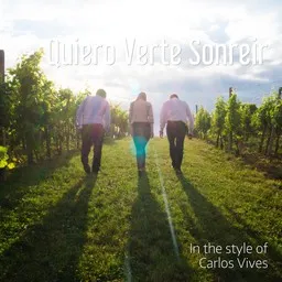 Omslagsbild för Quiero Verte Sonreir - Carlos Vives karaokeversion