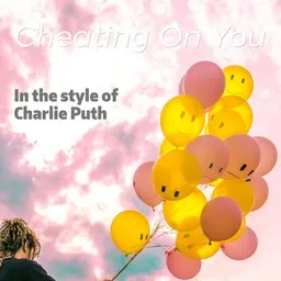 Cover art for Cheating On You - Charlie Puth karaoke version