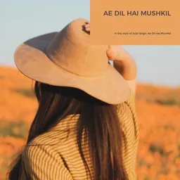Cover art for Ae Dil Hai Mushkil - Ae Dil Hai Mushkil,Arijit Singh karaoke version