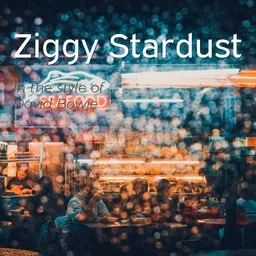 Karaokekappaleen Ziggy Stardust - David Bowie kansikuva