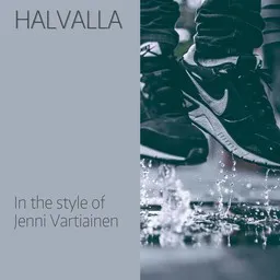 Karaokekappaleen Halvalla - Jenni Vartiainen kansikuva