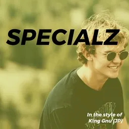 Cover art for Specialz - King Gnu (キングヌー) karaoke version
