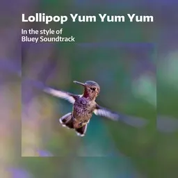Cover art for Lollipop Yum Yum Yum - Bluey Soundtrack karaoke version