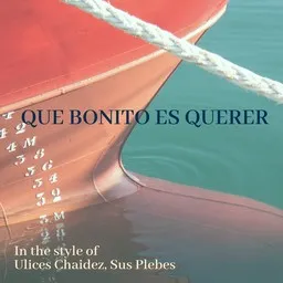 Cover art for Que Bonito Es Querer - Sus Plebes,Ulices Chaidez karaoke version