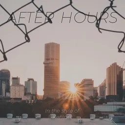 Cover art for After Hours - Kehlani karaoke version