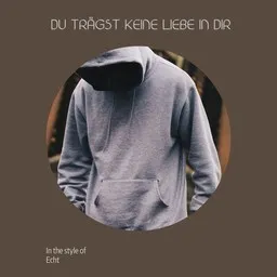 Cover art for Du trägst keine Liebe in dir - Echt karaoke version