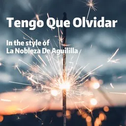 Titelbild für Tengo Que Olvidar - La Nobleza De Aguililla Karaoke-Version