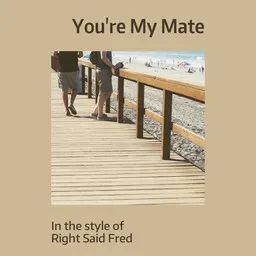 Cover art for You're My Mate - Right Said Fred karaoke version