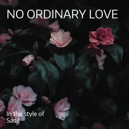 Karaokekappaleen No Ordinary Love - Sade kansikuva