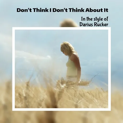 Karaoke Don't Think I Don't Think About It by Darius Rucker — sing along with lyrics on Singa