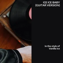 Titelbild für Ice Ice Baby (Guitar Version) - Vanilla Ice Karaoke-Version