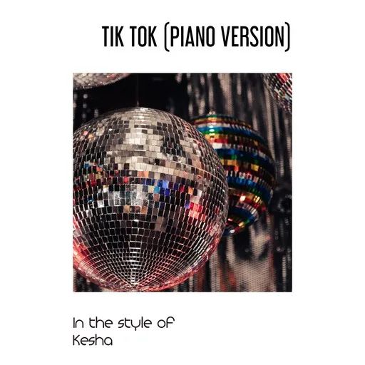 Karaoke TiK ToK (Piano Version) by Kesha — sing along with lyrics on Singa