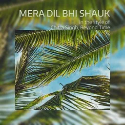 Karaokekappaleen Mera Dil Bhi Shauk - Beyond Time,Chitra Singh kansikuva