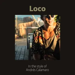 Cover art for Loco - Andrés Calamaro karaoke version