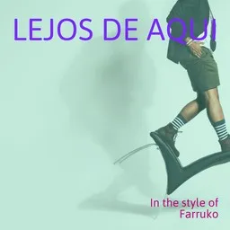 Titelbild für Lejos De Aqui - Farruko Karaoke-Version