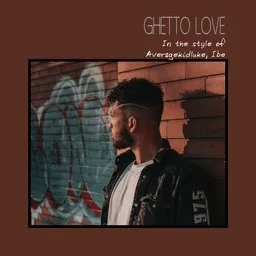 Omslagsbild för Ghetto Love - Averagekidluke,Ibe karaokeversion