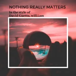 Omslagsbild för Nothing Really Matters - David Guetta,will.i.am karaokeversion
