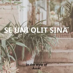 Cover art for Se uni olit sinä - Ässät karaoke version
