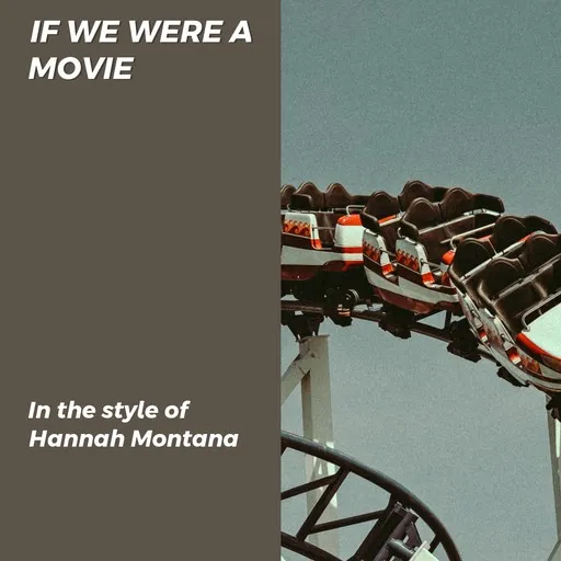 Karaoke If We Were a Movie von Hannah Montana — mit Songtext mitsingen auf Singa