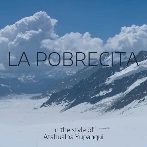 Karaoke La Pobrecita av Atahualpa Yupanqui — sjung med på texten på Singa