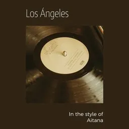 Karaokekappaleen Los Ángeles - Aitana kansikuva