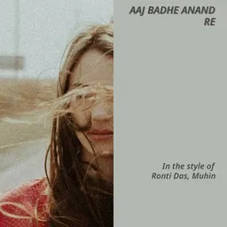 Karaokekappaleen Aaj Badhe Anand Re - Muhin,Ronti Das kansikuva