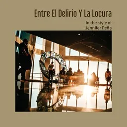 Titelbild für Entre El Delirio Y La Locura - Jennifer Peña Karaoke-Version