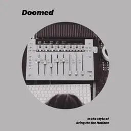 Omslagsbild för Doomed - Bring Me the Horizon karaokeversion