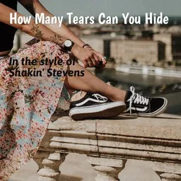 Cover art for How Many Tears Can You Hide - Shakin' Stevens karaoke version